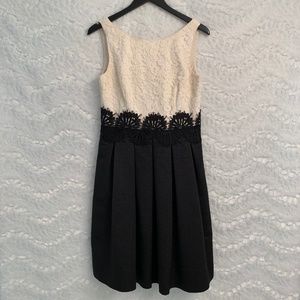 Eliza J | Black and White Dress